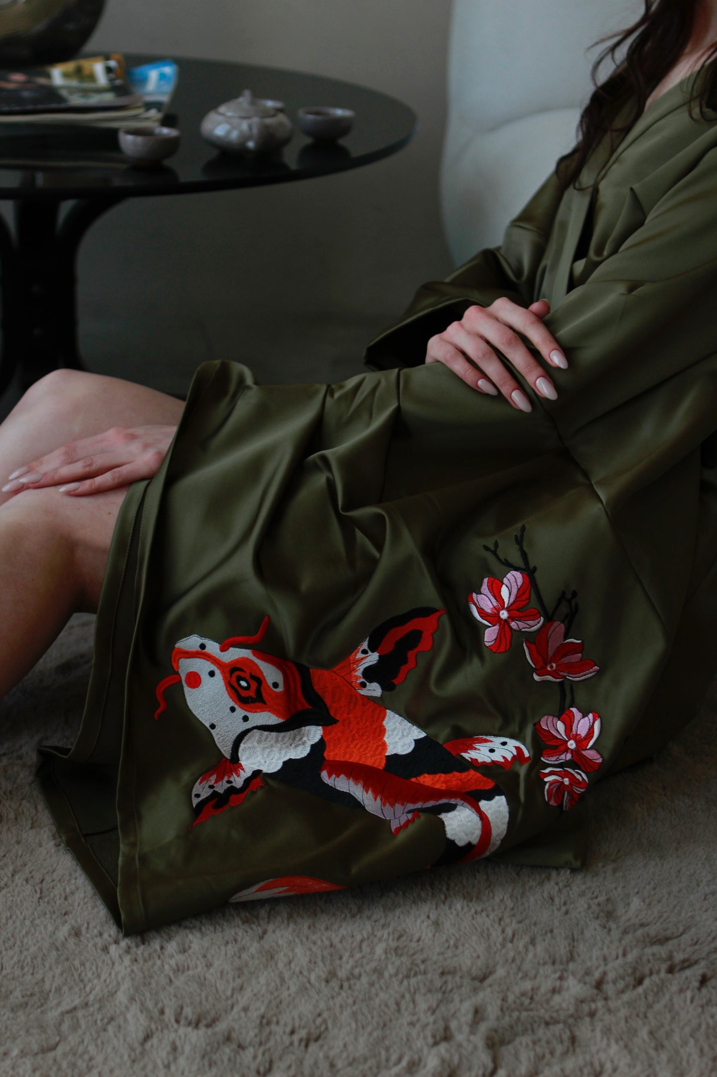 Kimono with koi